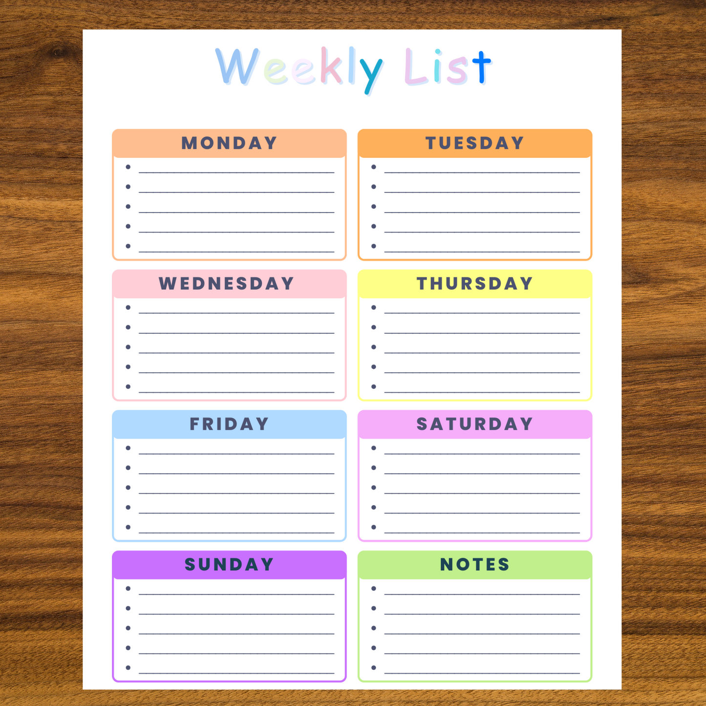 Kids Daily Routine & Reward Chart Bundle