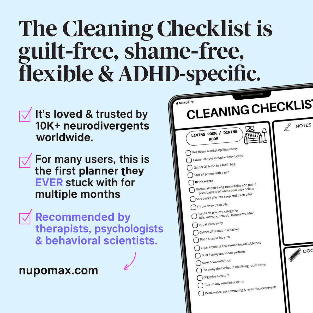 The ADHD Cleaning Reset Kit - NupoMax